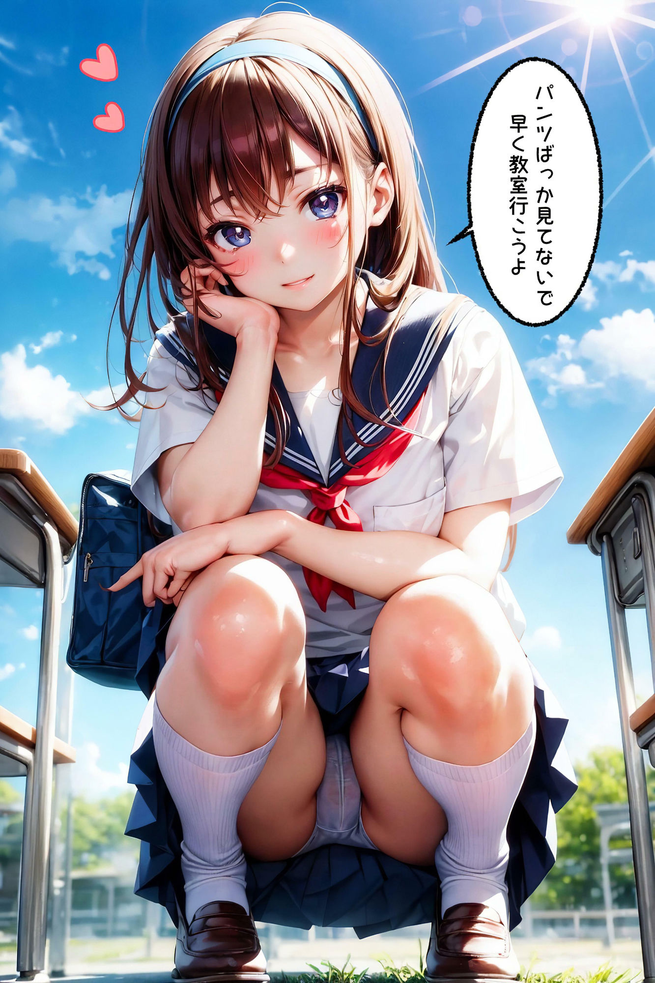 【二次・虹エロ画像】幼馴染とのエロい思い出
