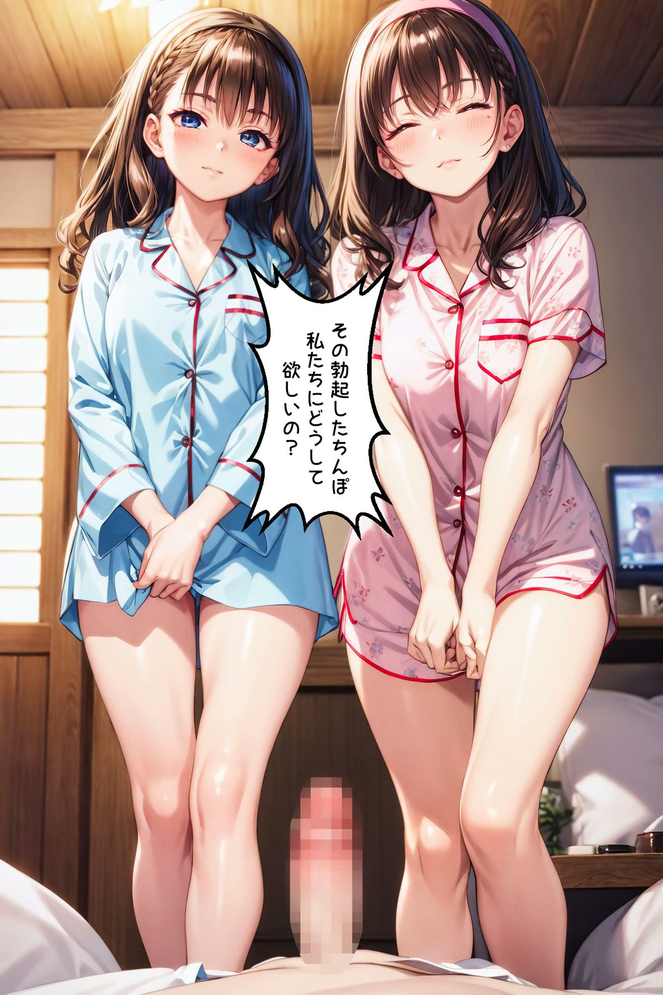 【二次AI・虹エロ画像】エッチな妹との性活はエッチがいっぱい