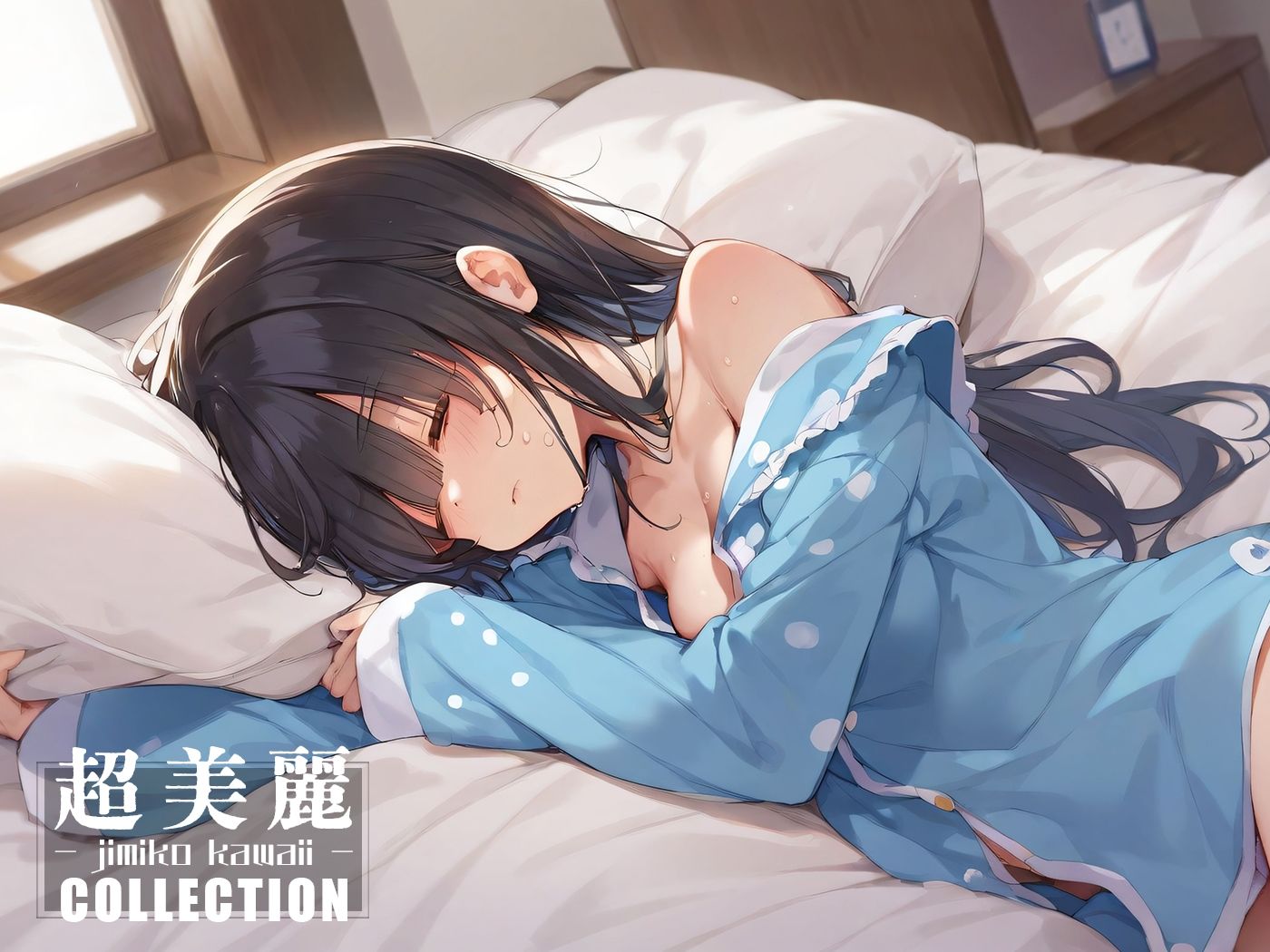 【二次元エロ画像】地味な女の子はセックスがお好き。地味子のエッチなCGエロ画像