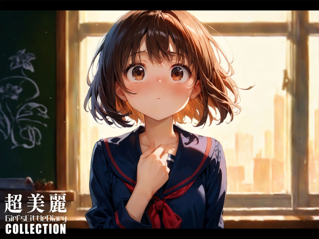 【二次元エロ画像】普通のJCがセックスしてるCGエロ画像