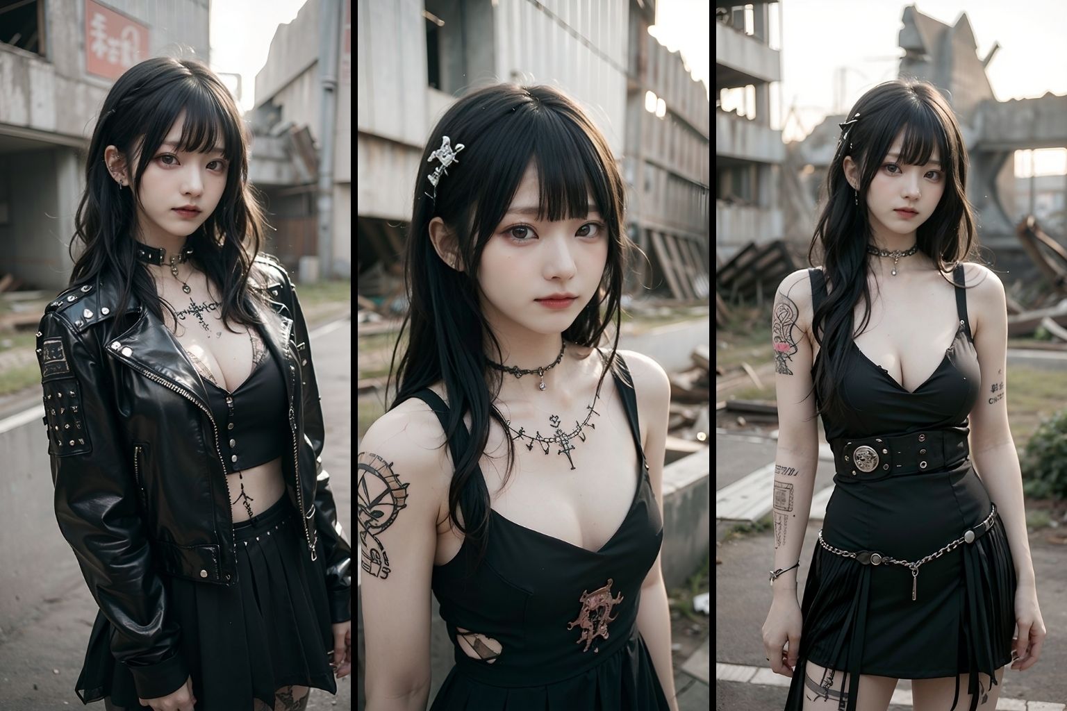 【リアル】ロックな美女のリアルAIエロ画像