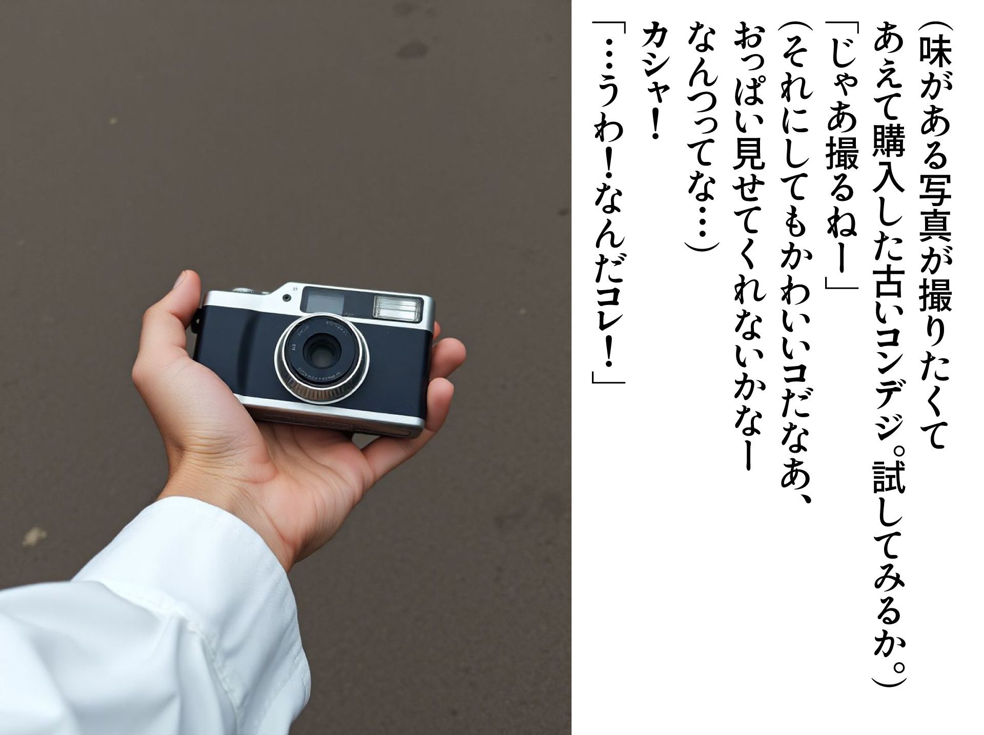 【セリフ付きリアル】透視カメラでJKの裸を撮影しちゃうリアルAIエロ画像