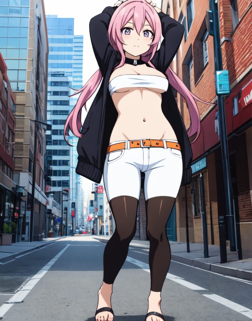 【独占・二次元】おしゃれな女の子が露出するオリジナルCGエロ画像(Part2)