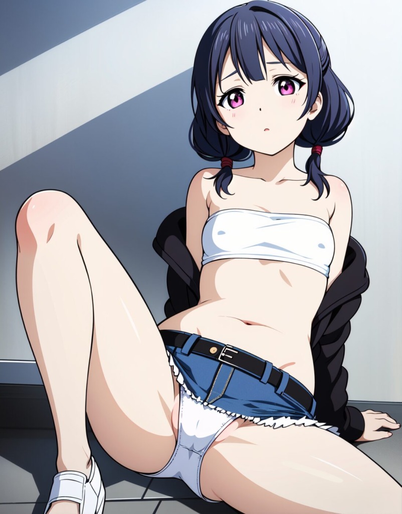 【独占・二次元】おしゃれな女の子が露出するオリジナルAIエロ画像(Part3)