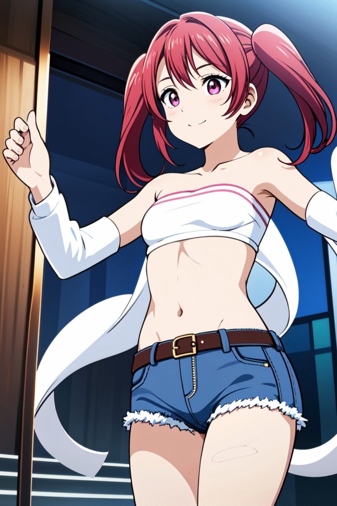 【独占・二次元】おしゃれな女の子が露出するオリジナルAIエロ画像(Part3)
