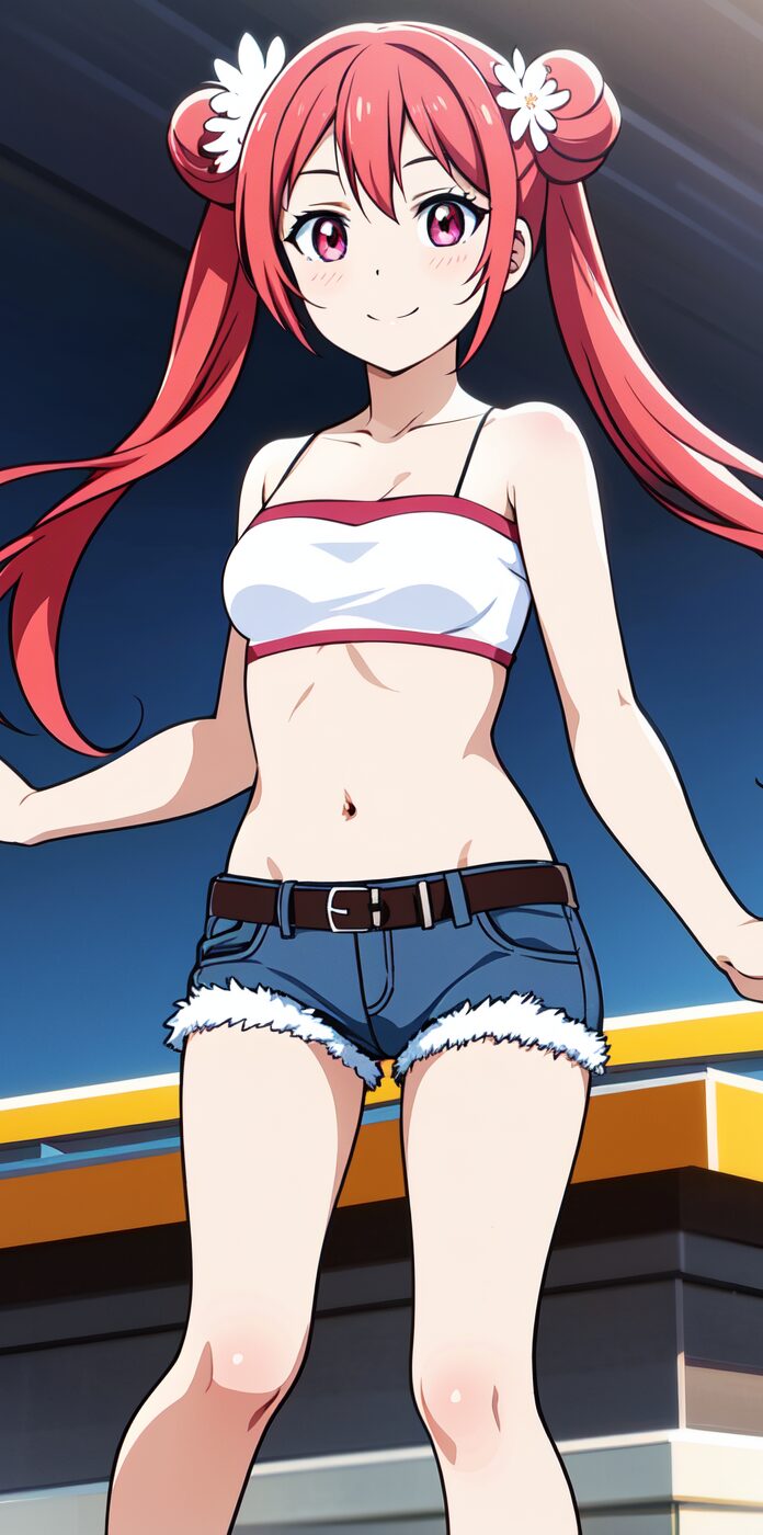 【独占・二次元】おしゃれな女の子が露出するオリジナルAIエロ画像(Part3)