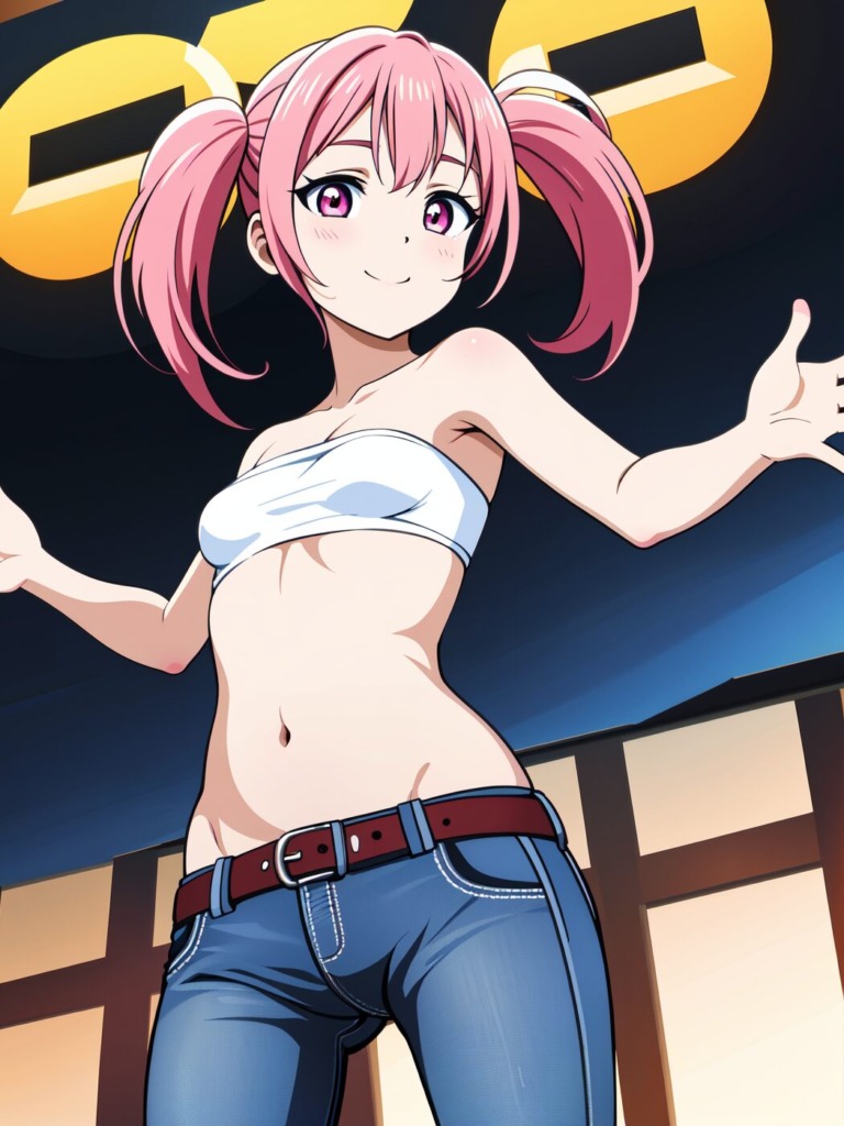【独占・二次元】おしゃれな女の子が露出するオリジナルAIエロ画像(Part3)