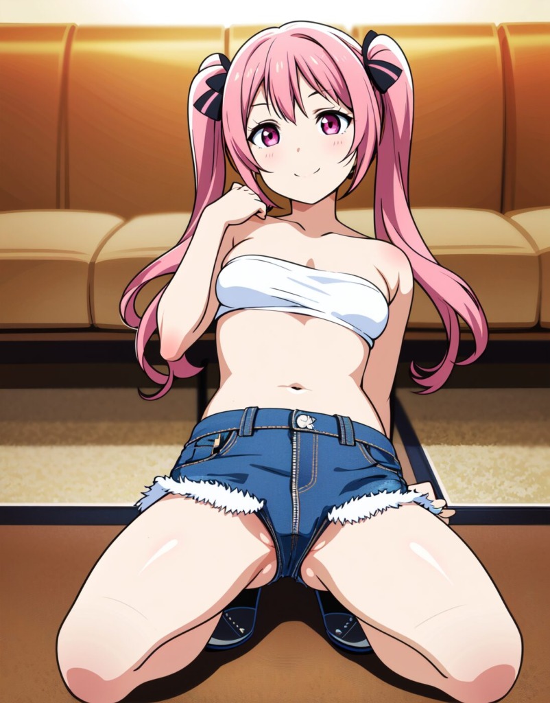 【独占・二次元】おしゃれな女の子が露出するオリジナルAIエロ画像(Part5)