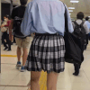 【動画】制服JKを透視しておしりを愛でる///【リアル系AIエロ動画】(Part3)
