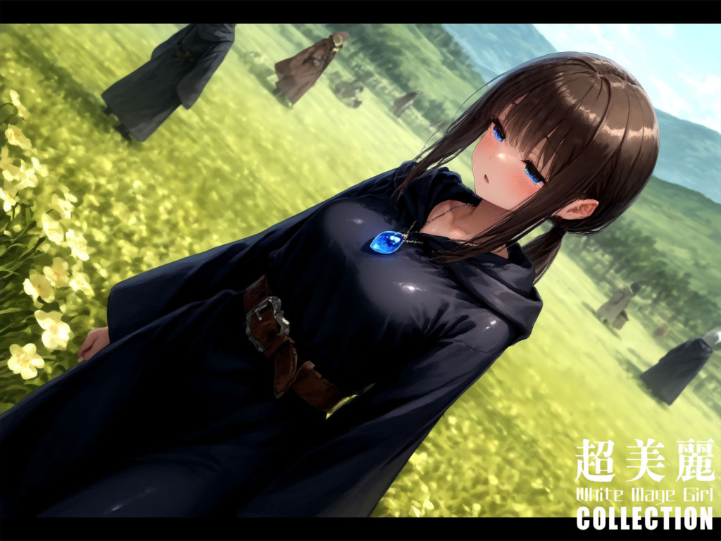 【二次元】新人魔法使いが恥ずかしながら中出しセックスするAIエロ画像(Part2)