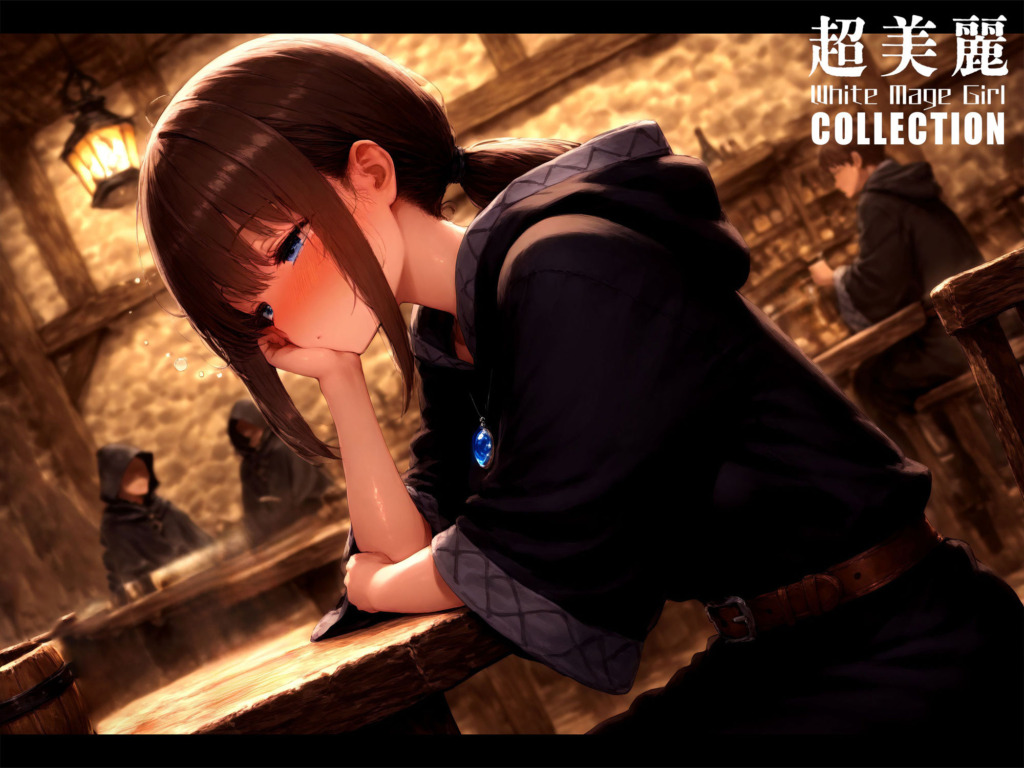 【二次元】新人魔法使いが恥ずかしながら中出しセックスするAIエロ画像(Part2)