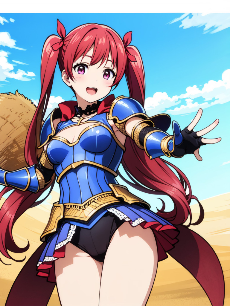 【二次】防御力低そうな鎧を着た美少女たち【オリジナル二次元AIエロ画像】