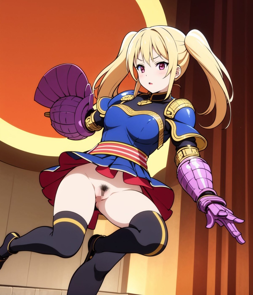 【二次】防御力低そうな鎧を着た美少女たち【オリジナル二次元AIエロ画像】