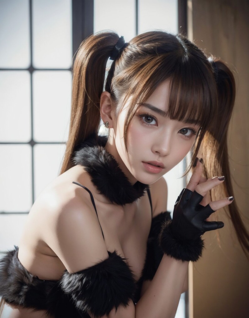 【リアル系AIエロ】コスプレしてる美女【オリジナルAIエロ画像】