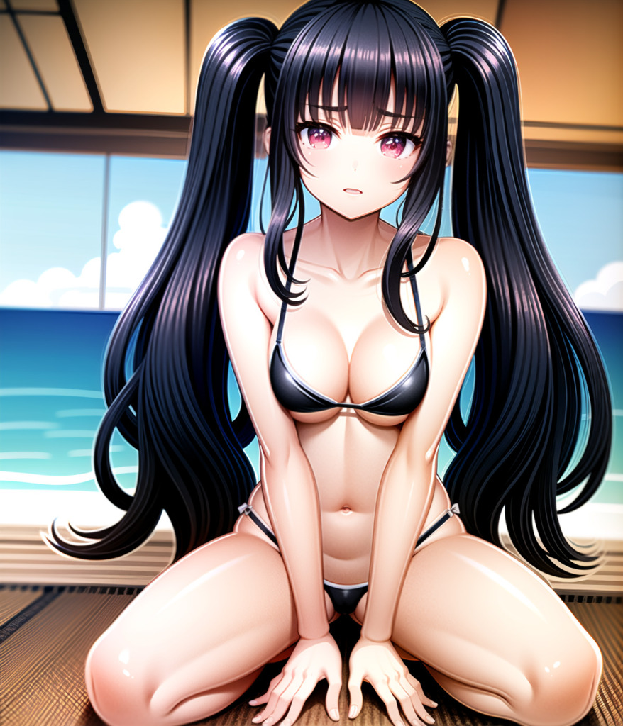 【二次元AI画像】夏だ！ビキニだ！グラビアだ！【オリジナルAI画像】