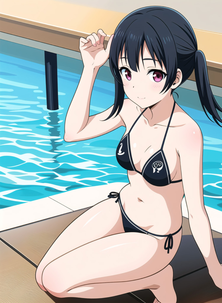 【二次元AI画像】夏だ！ビキニだ！グラビアだ！【オリジナルAI画像】