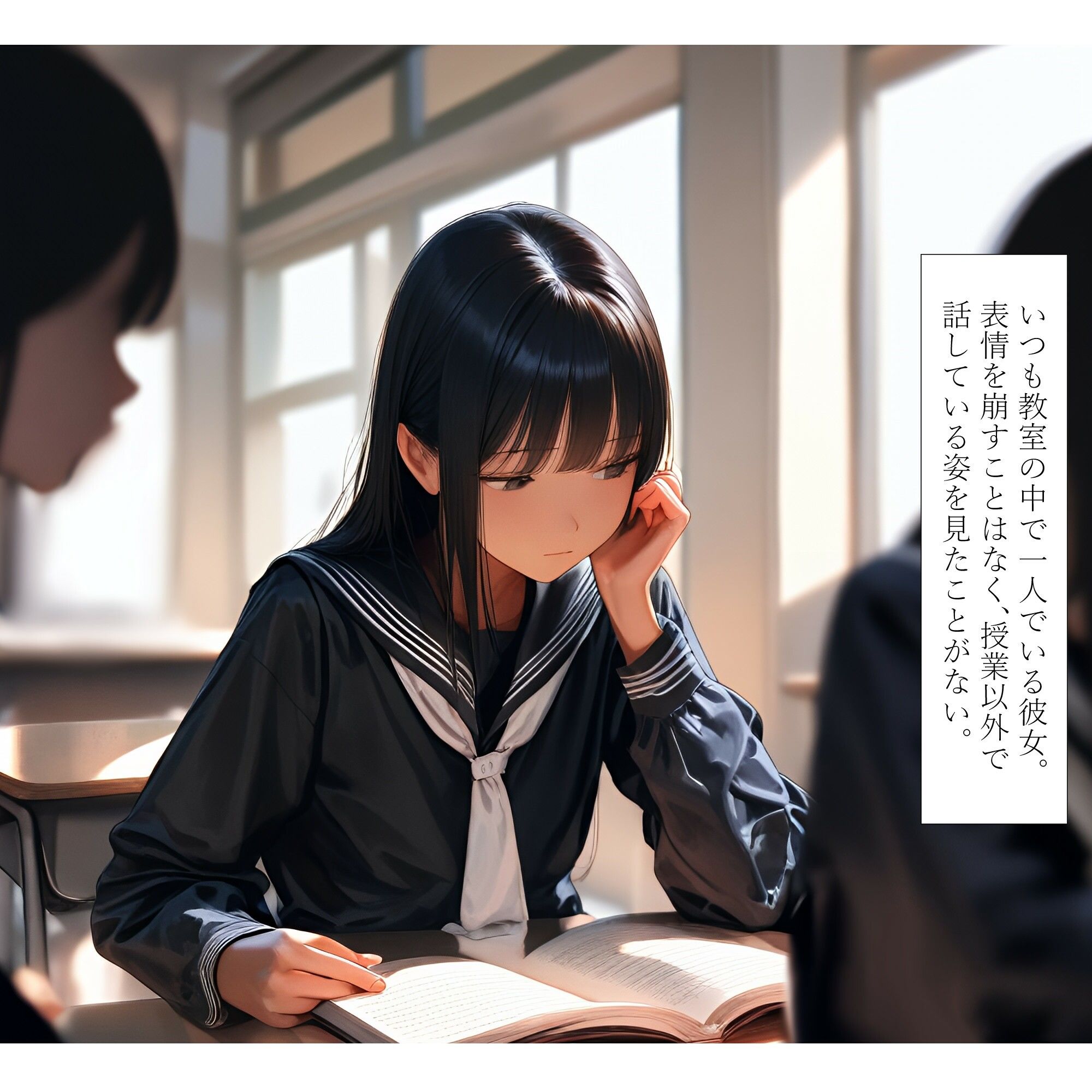 【二次】無表情な美女系JKをラブドールとして使う…[ストーリーあり二次元AIエロ画像]