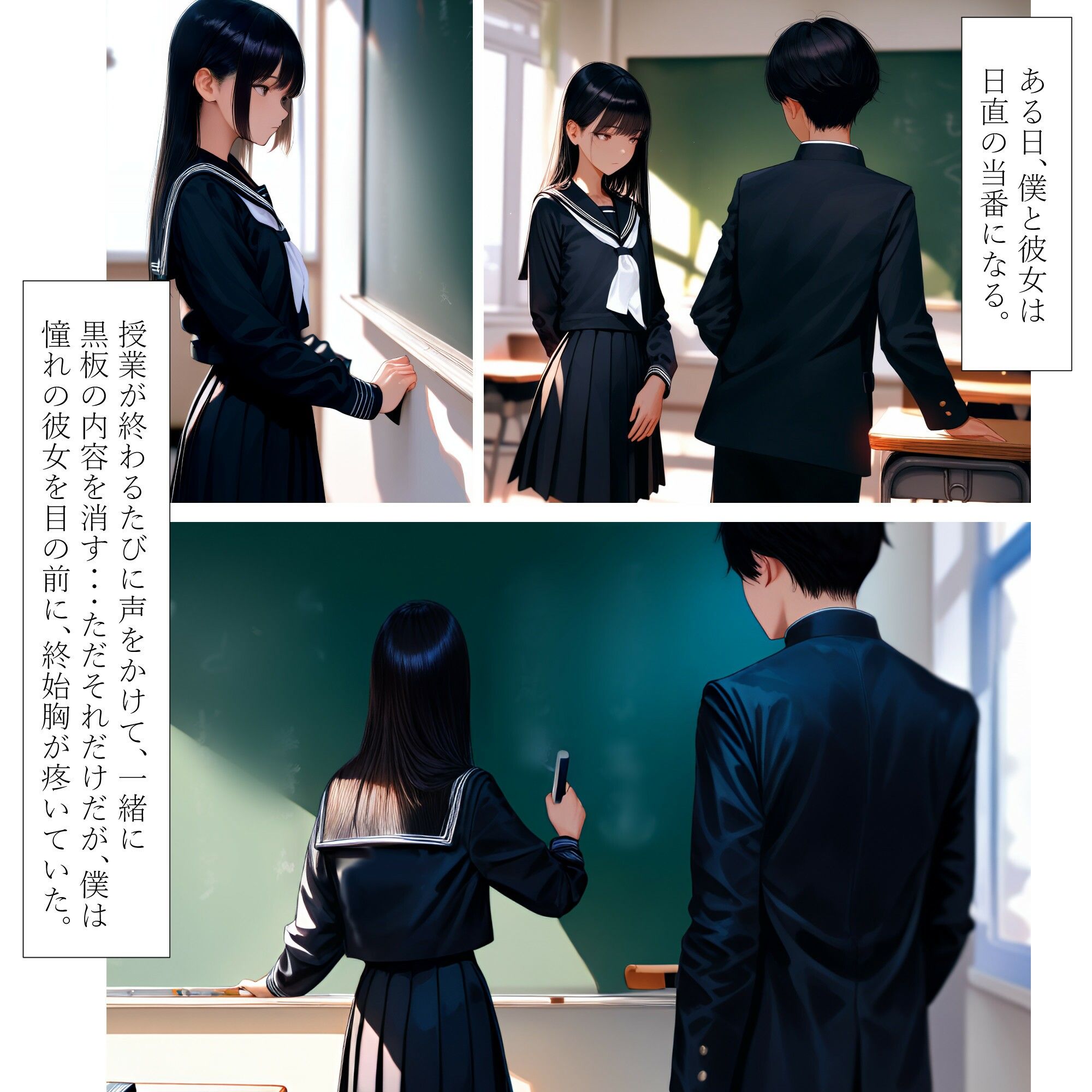 【二次】無表情な美女系JKをラブドールとして使う…[ストーリーあり二次元AIエロ画像]