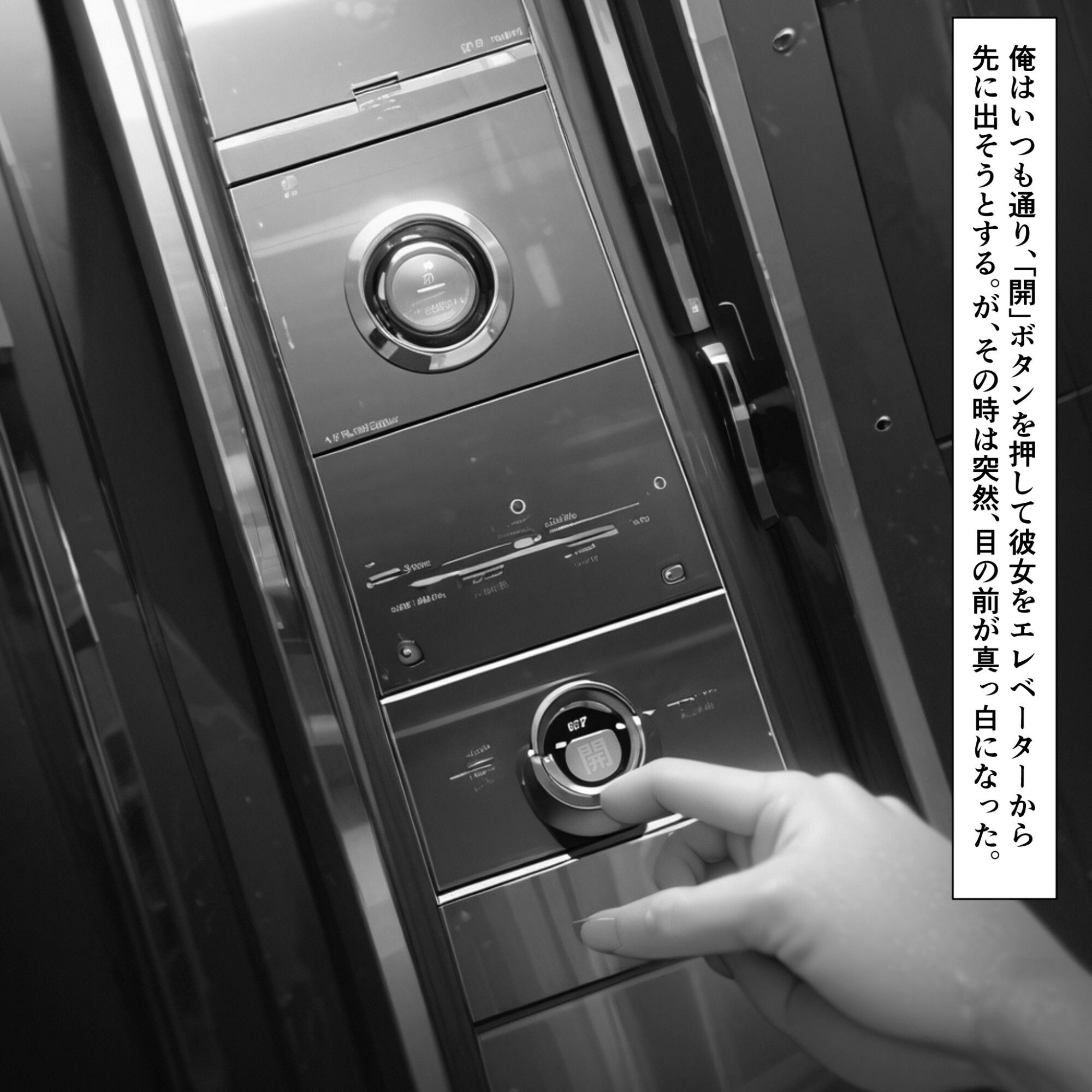 【台詞つき二次】金髪JKに監禁されてエッチなことされるセリフ付きエロ画像(はじまり編)[二次元AIエロ画像]