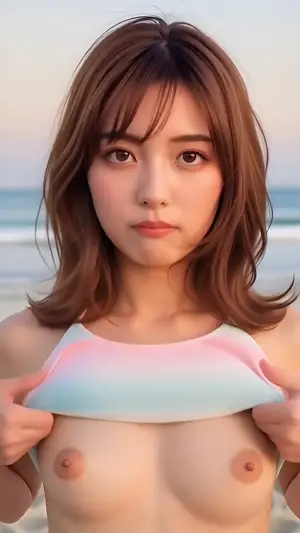 【動画】おっぱい！乳首舐めなどで美乳を楽しむリアルAIエロ動画