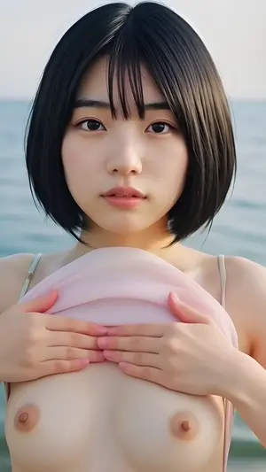【動画】おっぱい！乳首舐めなどで美乳を楽しむリアルAIエロ動画
