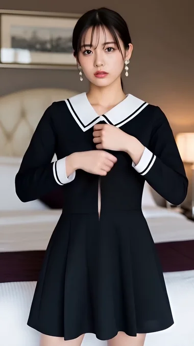 【動画】美人インフルエンサーが潮吹きチャレンジしちゃうリアルAIエロ動画