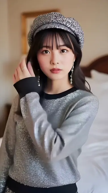 【動画】美人インフルエンサーが大人のおもちゃを実演！潮吹きしちゃった///[リアルAIエロ動画]