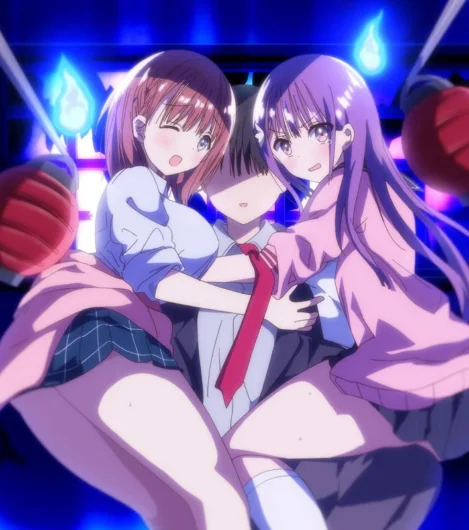 【アニメ】爆乳JKの母乳出し＆中出しセックス///エロアニメ