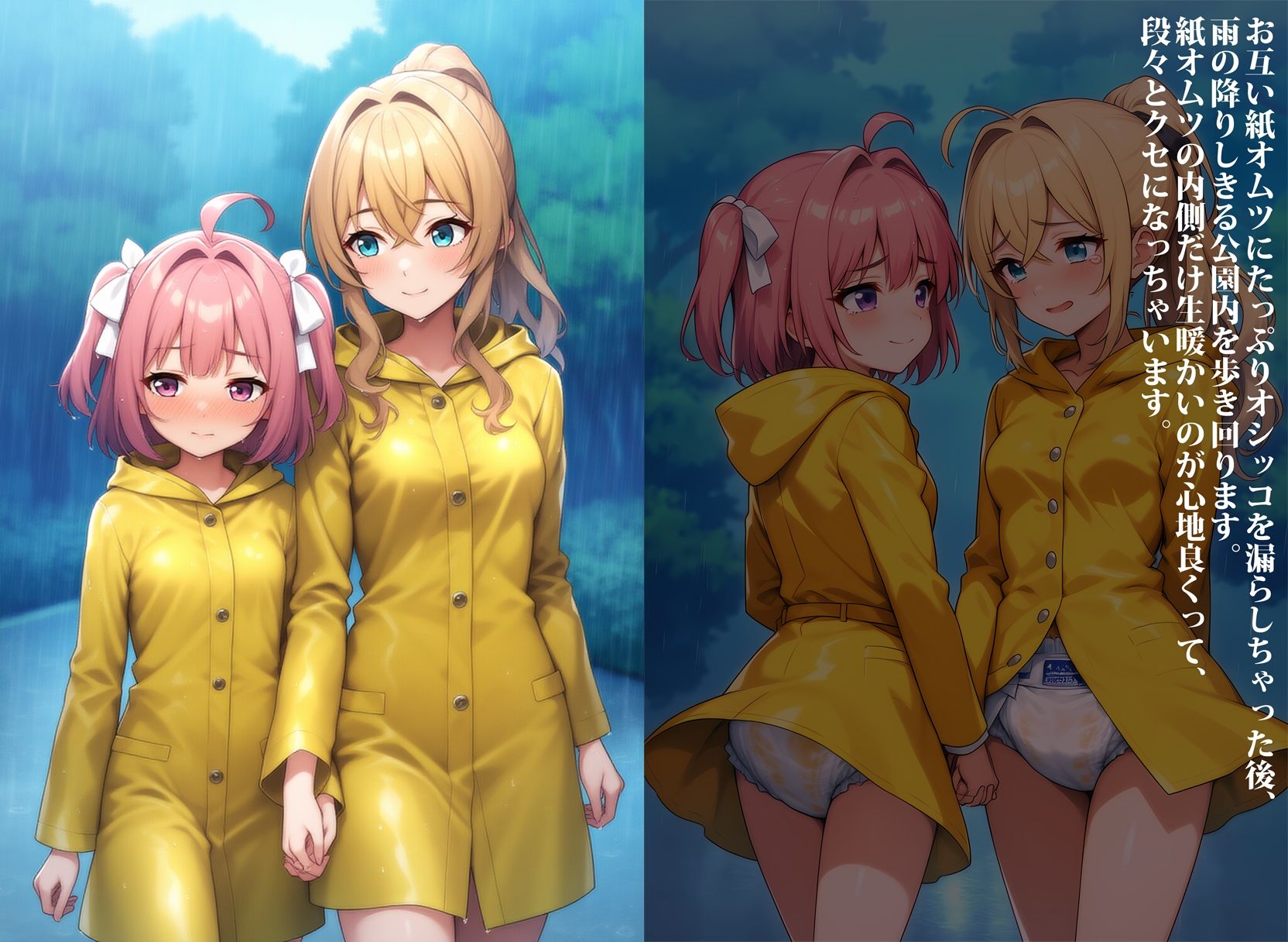 <a href="https://al.fanza.co.jp/?lurl=https%3A%2F%2Fwww.dmm.co.jp%2Fdc%2Fdoujin%2F-%2Fdetail%2F%3D%2Fcid%3Dd_532596%2F&af_id=zoimmewolf-001&ch=toolbar&ch_id=text" rel="sponsored">逆トイレトレーニング病棟</a><br>【セリフ付き二次】スカトロ！おもらしや失禁、脱糞のセリフつき二次元AIエロ画像をまとめてみた！