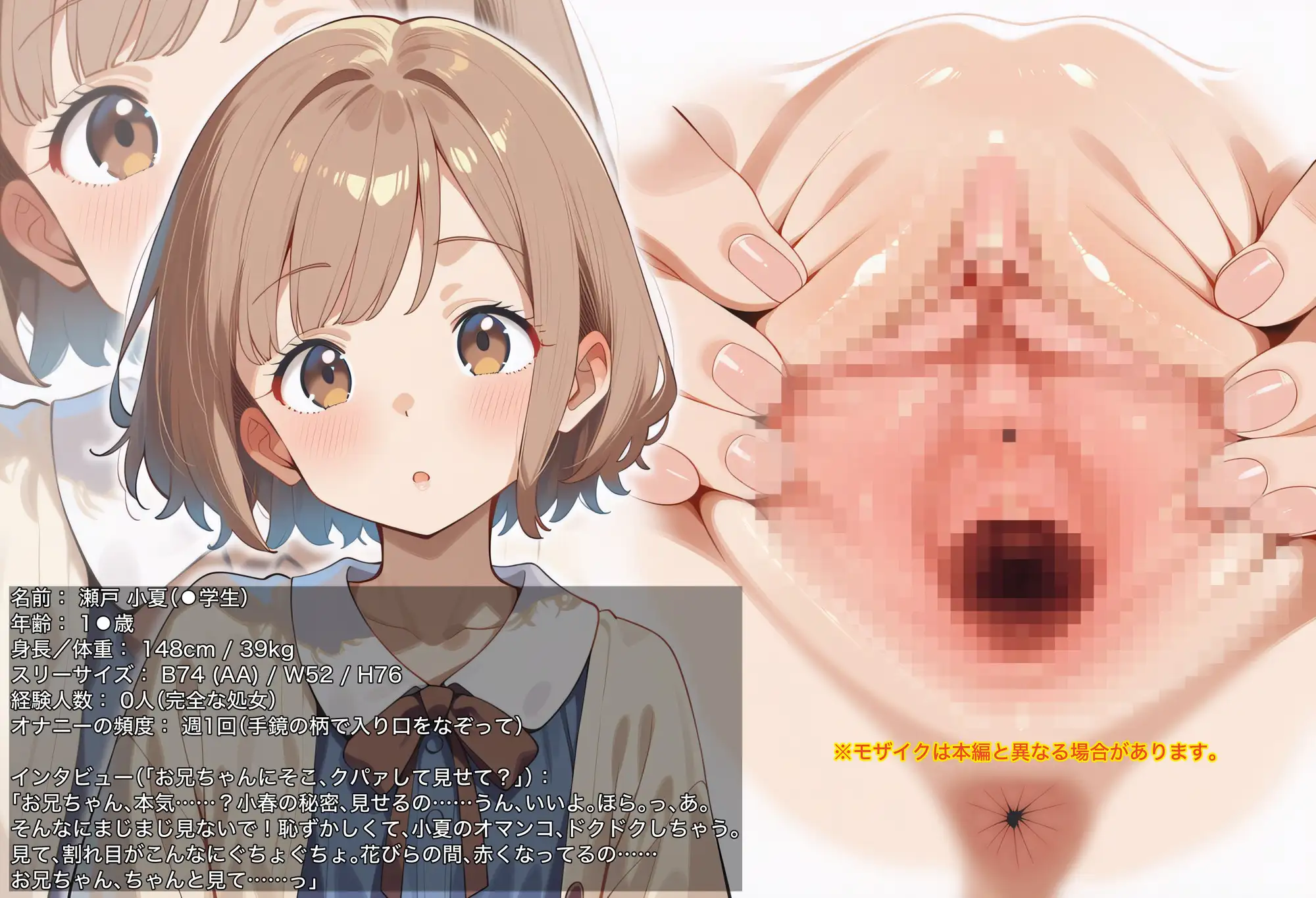 【二次】おまんこくぱぁじっくり見てぇ♡婦警やメイドや生徒会長に後輩♪あの子の割れ目奥ご開帳！［二次元AIエロ画像］