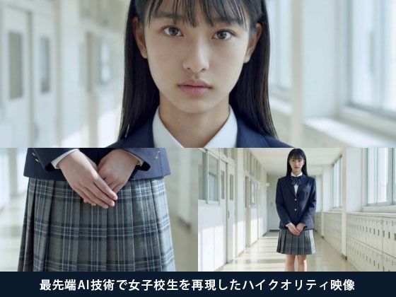 【AI動画】純真清楚なバスケ部JK美少女が屹立ペニスに尽くして本能セックス&ぶっかけプレイに没頭するリアルAIエロ動画