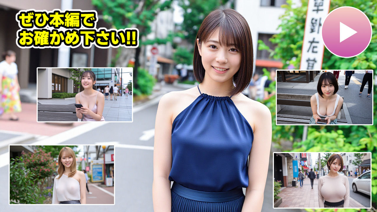 【AI動画】美女総勢151人!ナンパ→即マン即パイズリ?ヤリマン口説いて肉棒奴隷にさせる性欲解消リアルAIエロ動画