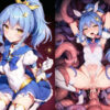 【二次】美少女変身ヒロインが触手や三角木馬で絶頂アクメ！割れ目奥に異型の先端が入ってきて犯される二次元AIエロ画像