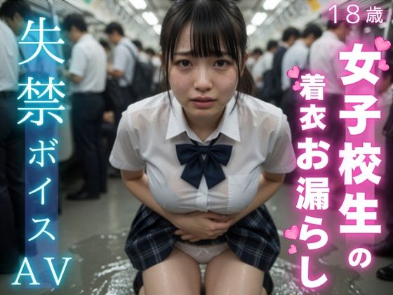 【AI動画】ここで漏らしたくない…美人JKのオシッコ聖水大量失禁っ!人生最大の屈辱なリアルAIエロ動画