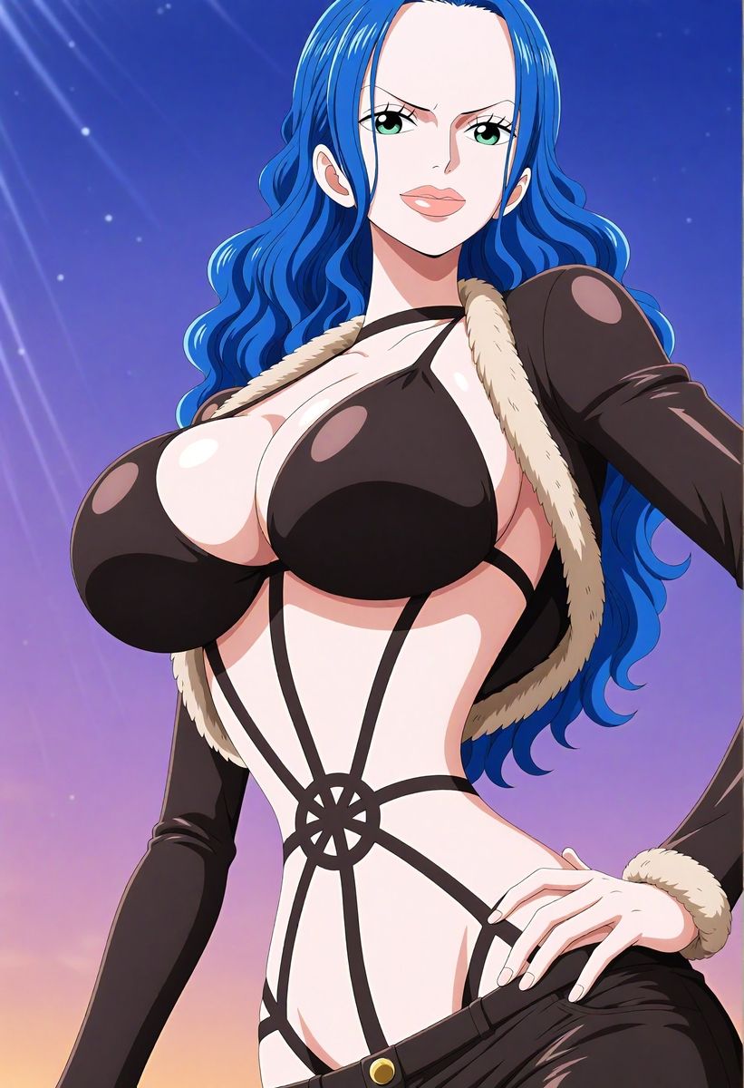【二次】『ワンピース』ミス・ダブルフィンガーがぶっ壊れセックス開始!オマンコ広げて膣奥まで貫かれる二次元AIエロ画像
